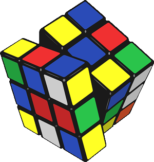 Rubik's Cube. 